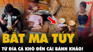 PHÁ Ổ MA TÚY: Cám cảnh nhà nghèo rớt có ĐĨA CÁ KHÔ cũng nghiện, đến màn ngụy trang BÁNH KHẢO TINH VI
