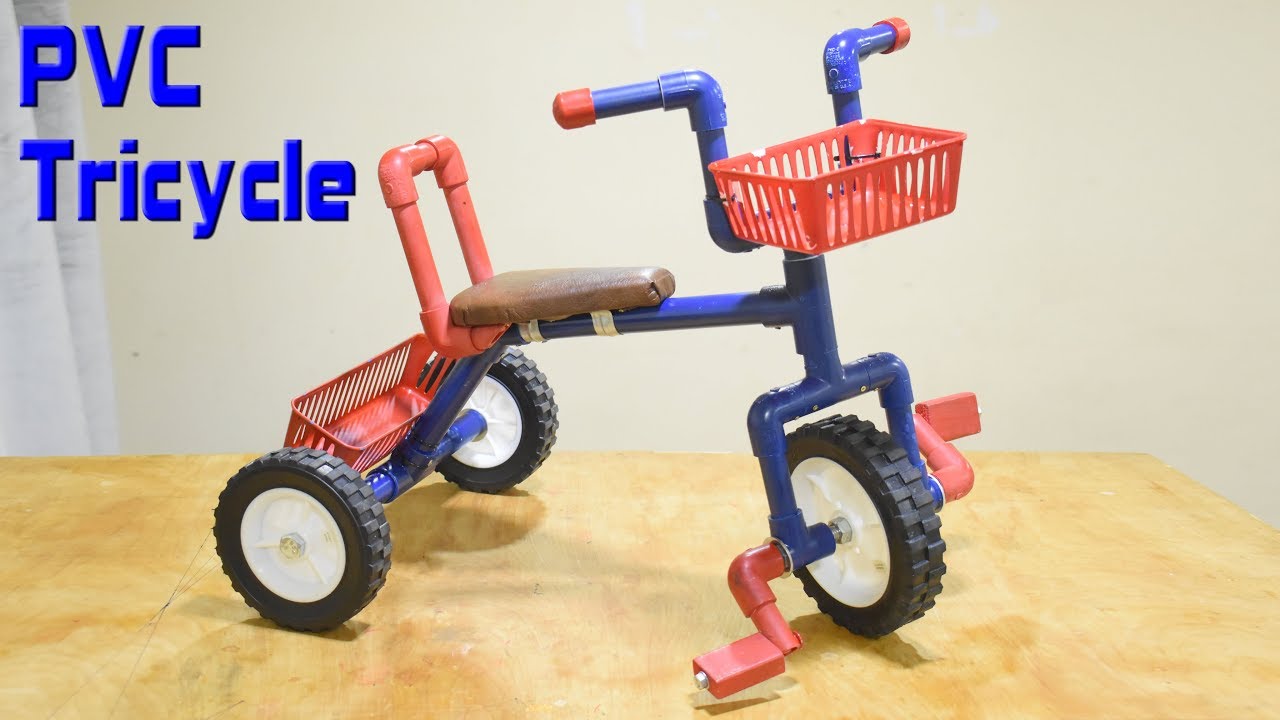 Making a PVC Tricycle for Kids The Mastermind HD 1080p YouTube