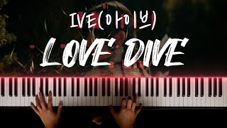 LOVE DIVE 피아노 악보 - IVE(아이브)