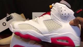 Air Jordan Hare real vs fake review . Please watch 2nd retail pair is involved - YouTube