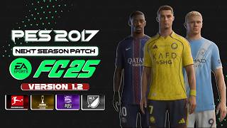 تحديث الموسم القادم 2026 | PES 2017 FC26 Full Patch V1.2