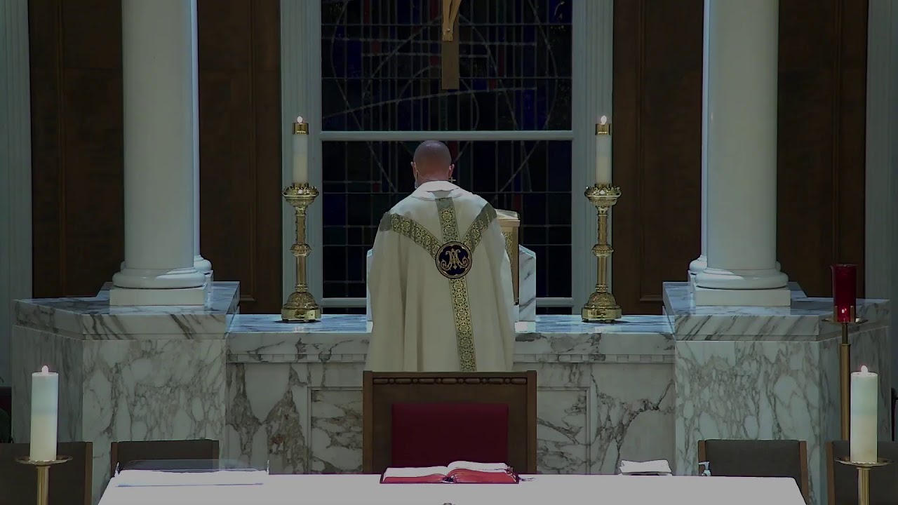 2020 09 08 Daily Mass The Nativity of the Blessed Virgin Mary YouTube