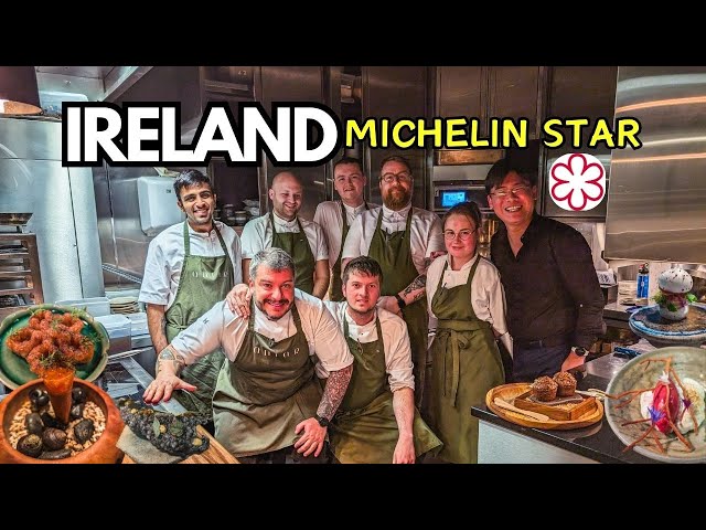 Travel vlog - The ONLY Michelin Star Restaurant in Galway Ireland! 🇮🇪 Tasting Menu at Aniar!