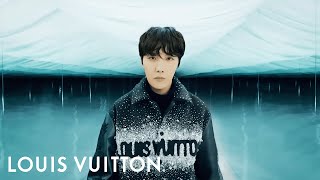 J-Hope Models Abstract Patchwork at Louis Vuitton's PFW Show – WWD