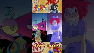 Zooble And Ragatha Transformation Comparison Digital Circus