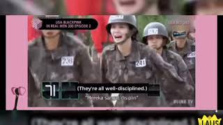 BLACKPINK LISA IN REAL MEN 300(Episode 1-6) LISA: "I CAN DO EVERYTHING EXCEPT THAT GAS TRAINING" 😭