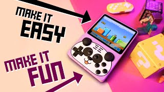 Setting Up A Retro Handheld FOR A KID!