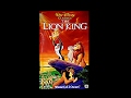 Digitized Opening To The Lion King 1995 UK VHS 