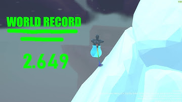Getting Over It World Record Ice Mountain 2.649s