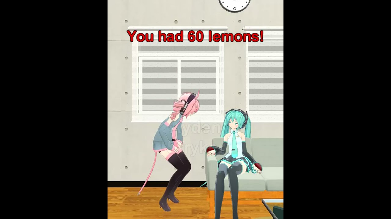  MMD Talkloid Teto Is Hungry Meloloid Vocaloid Hatsunemiku