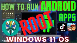 how to run android apps play store with magisk root on windows 11 22563 new build  windows upgrade screenshot 5