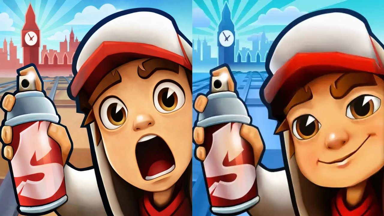 Subway surfers : London 2026 🆚 London 2023 Map Comparison 
