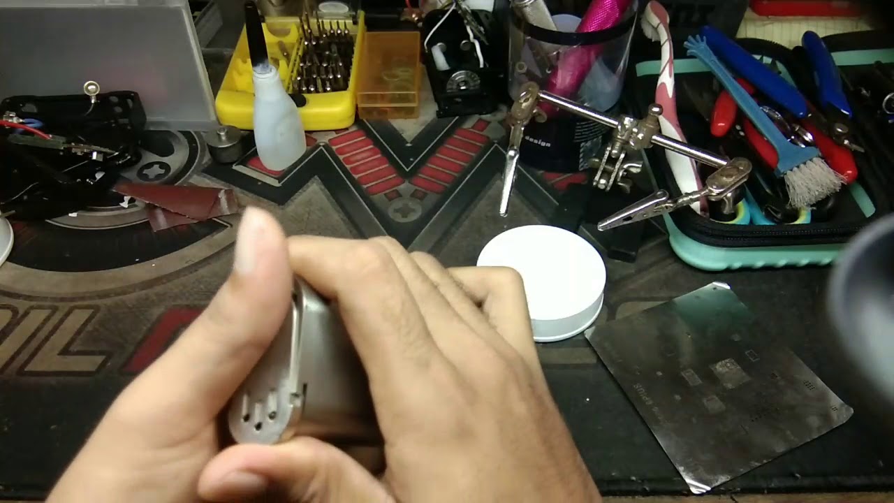 repair firing buttom mod noisy cricket 2 // perbaiki tombol power mod noisy cricket 2