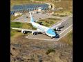 Boeing 747 Air Force One Emergency Plane Takeoff from Shor Runway #shorts