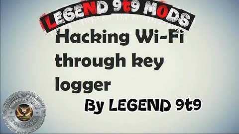 Wi-Fi Hacking Secrets: Steal Passwords with a Keylogger! (Easy Tutorial) | LEGEND 9t9 MODS