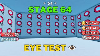 How To Solve Roblox Eye Test Stage 64 | Eye Test 👀 Guide