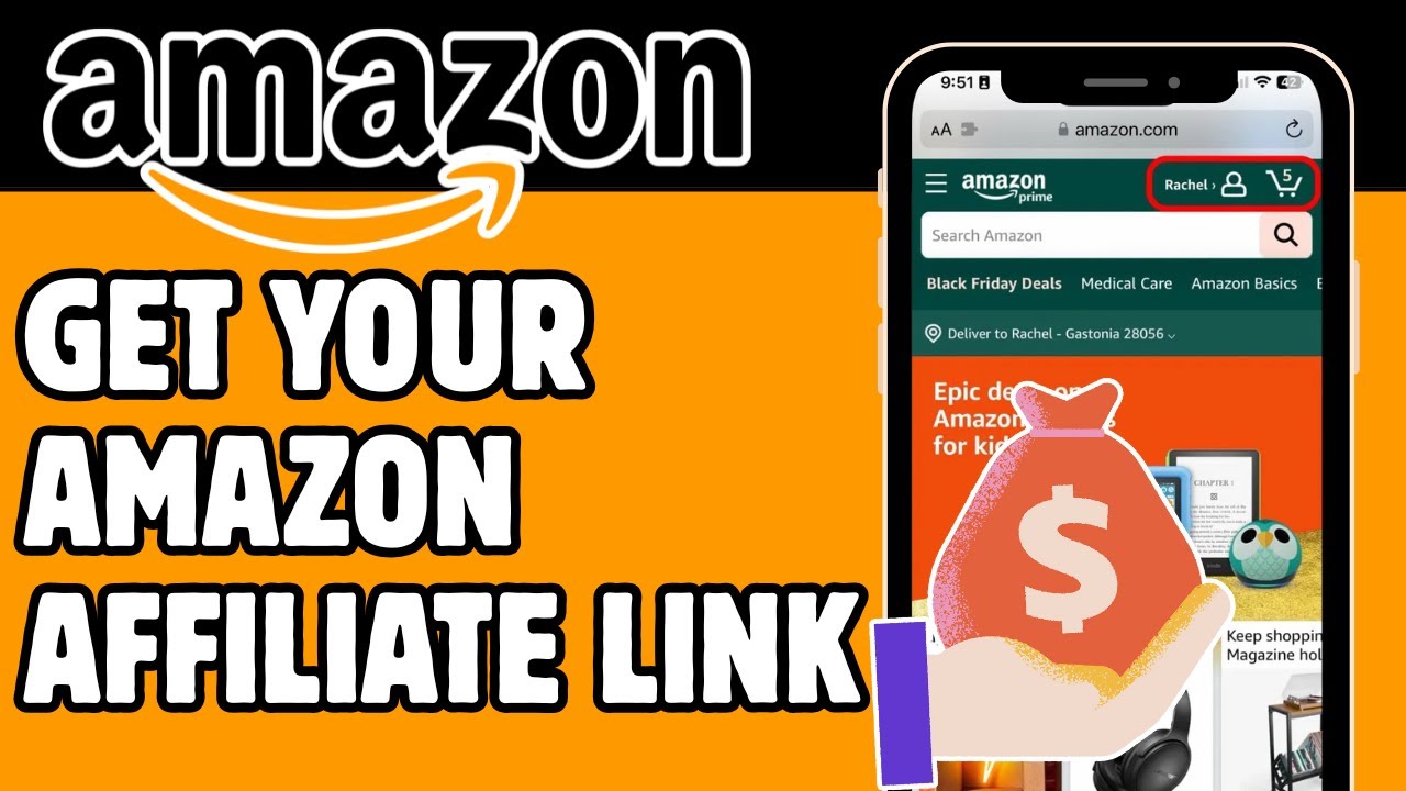 How To Get Your Amazon Affiliate Link | Step-by-Step Guide - YouTube
