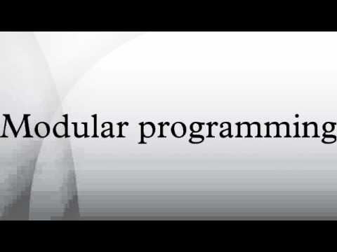 Modular programming - YouTube