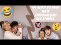 EMBARRASSING SEX STORIES | WE REACT TO YOUR INSTA REPLIES