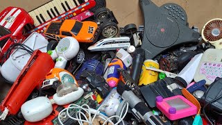 Breaking and Opening Toys Rechargeable Fan Motor rc car and More Electronics Things from Scrap /🚛🚜🚲