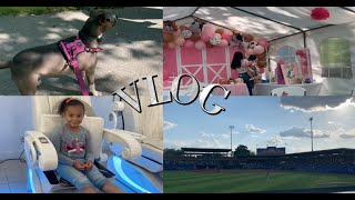 Luna's 1st Walk On The Trails | Spa Day | Baseball Game VLOG by Heather Christina 71 views 11 months ago 8 minutes, 41 seconds