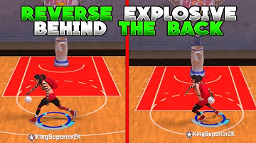 NBA 2K20 REVERSE EXPLOSIVE BEHIND THE BACK DRIBBLE TUTORIAL KingSuperior
