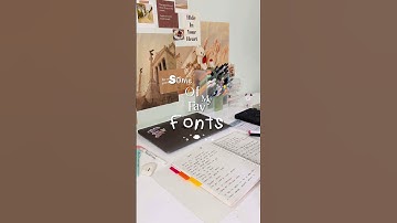Recent favourite fonts 🍓#aestheticfonts  #dafont