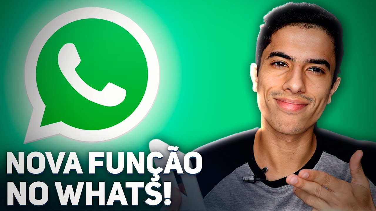 O WhatsApp GANHOU UMA NOVA FUNÇÃO | Veja como usar! - YouTube