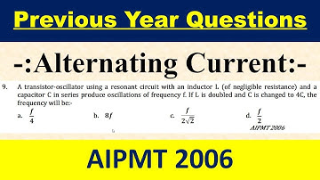 A transistor-oscillator using a resonant circuit with an inductor L (of negligible resistance) and a