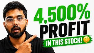 I Made 4,500% Profit In This Stock!  (My Best Multibagger Stock ) Wealth