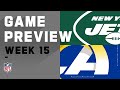 New York Jets vs. Los Angeles Rams | NFL Week 15 Game Preview