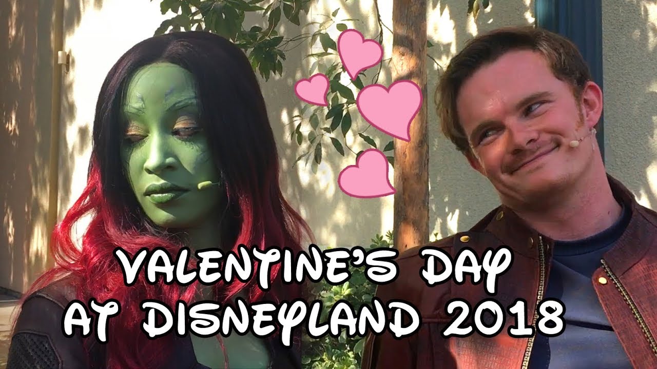 Valentine's Day at Disneyland 2018