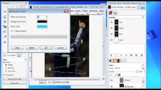 1°| Tutorial gimp|:| effetto spirale |