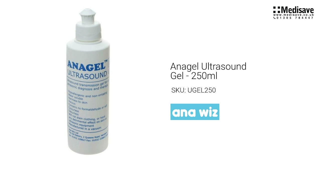 Anagel Gel à ultrasons pour doppler foetal 250 ml : : Hygiène et  Santé