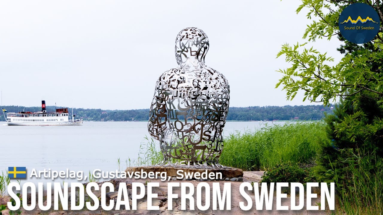 Relaxing Soundscape from Sweden - Experience 'Ainsa IV' by Jaume Plensa at Artipelag