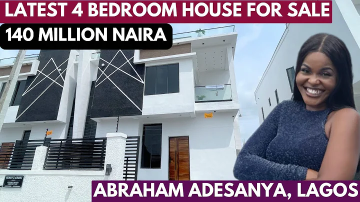 Latest 4 Bedroom House For Sale In Abraham Adesanya Ajah Lagos. 140 Million Naira 