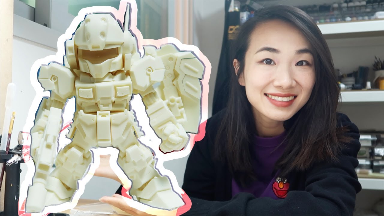 КАК СОБИРАТЬ НАБОРЫ ИЗ СМОЛЫ GUNPLA | Resin Basics Ep2 | SD Resin Jesta WIP