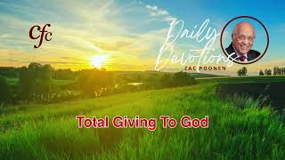 Download Lagu September 6 | Daily Devotion | Total Giving To God | Zac Poonen MP3 Download Lagu September 6 | Daily Devotion | Total Giving To God | Zac Poonen MP3