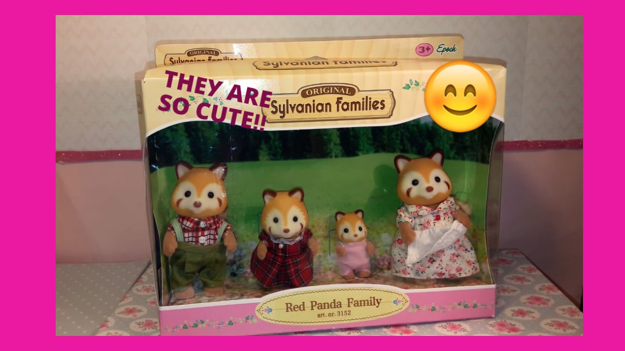 Bamboo Panda Family  Calico critters families, Sylvanian families, Panda  family