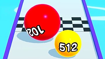 Ball Run 2048 Merge Number ! MAX LEVELS Gameplay Walkthrough New Update Part 368 android, ios