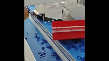 O ring seals visual sorting#oringseal #visualinspection #machinevision #automatedinspectionmachine