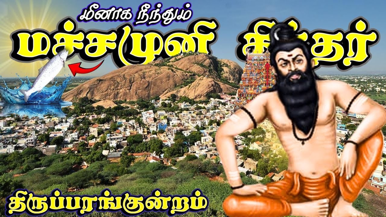 🔥மச்சமுனி சித்தர் மீனாக நீந்தும் கோவில்!🙏🏻-திருப்பரங்குன்றம் | Machamuni Siddhar- Thiruparankundram