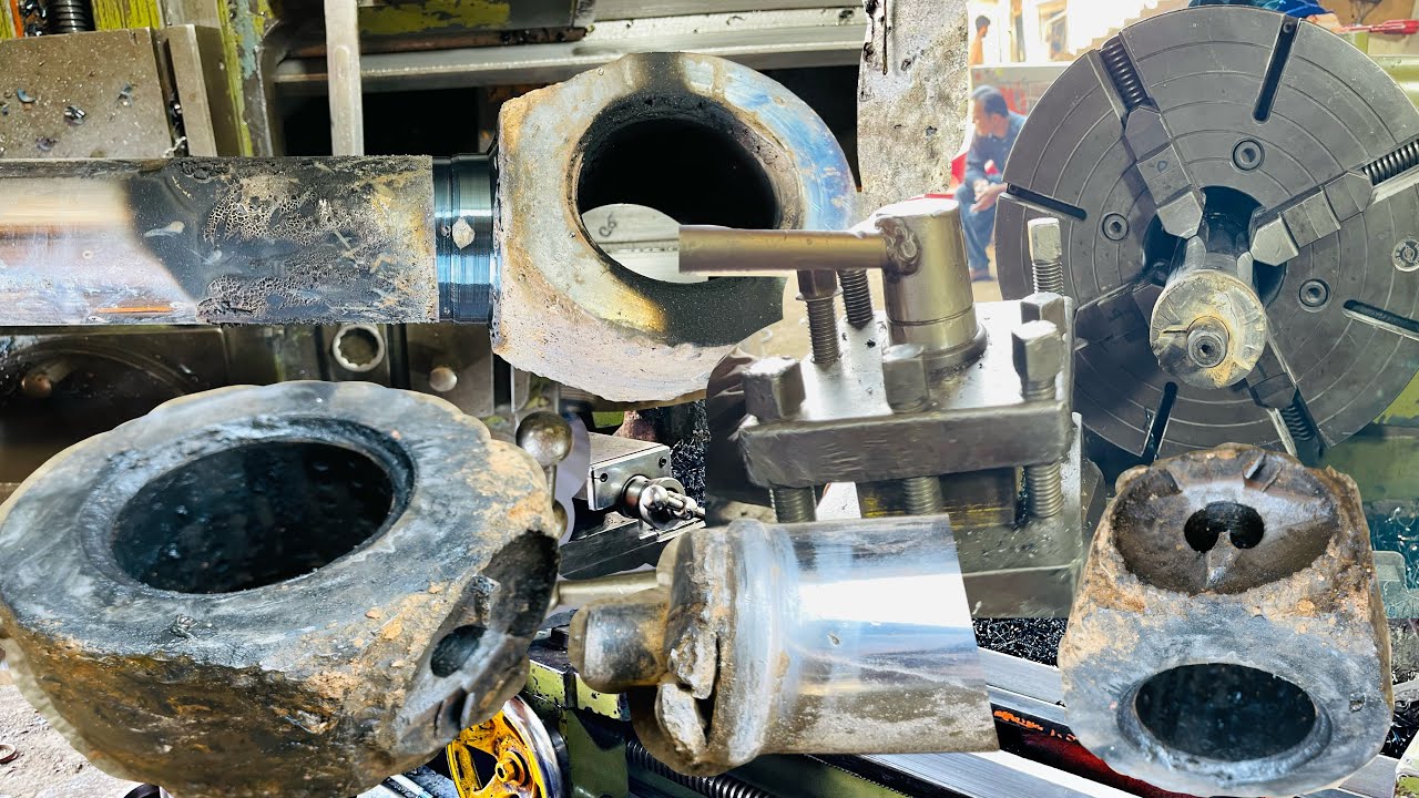 Ingenious Process of Rebuilding Broken Hydraulic Cylinder How to