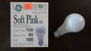 GE 100watt Soft Pink Light Bulbs screenshot 4