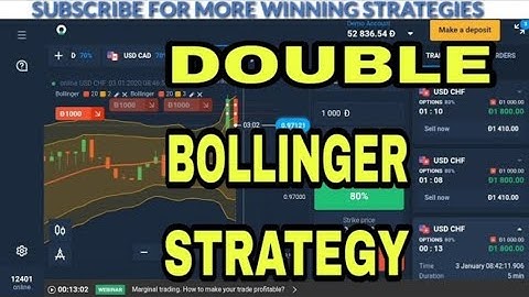 Binary options strategy 2020."Double Bollinger Band".Olymp trade strategy.