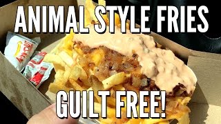 Guilt Free Animal Style Fries // VLOG