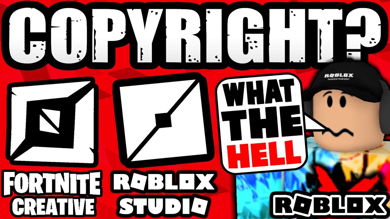 Roblox Caught Fortnite Copying Youtube - roblox and fortnite logo