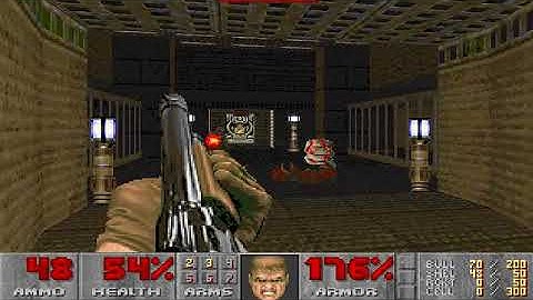 Hangar 2001 (Hangar2k.wad): Map01 (NM100S) 1:45