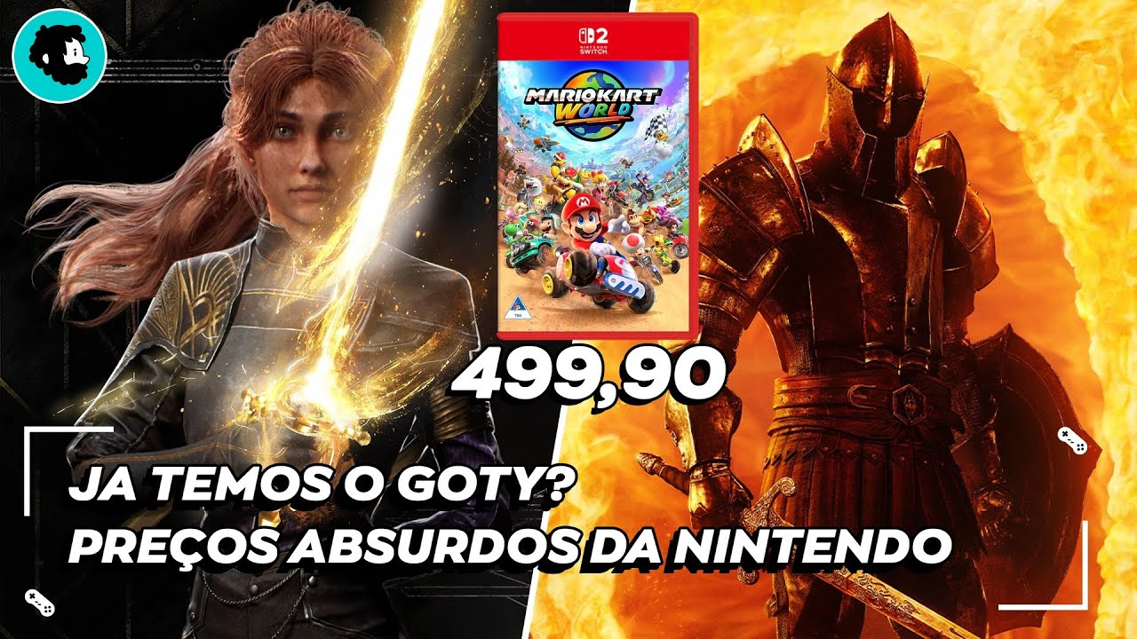 VENDAS DO SWITCH 2 LIBERADAS NO BRASIL, LANÇAMENTOS RECENTES E CHEGA DE EXTRACTION SHOOTER