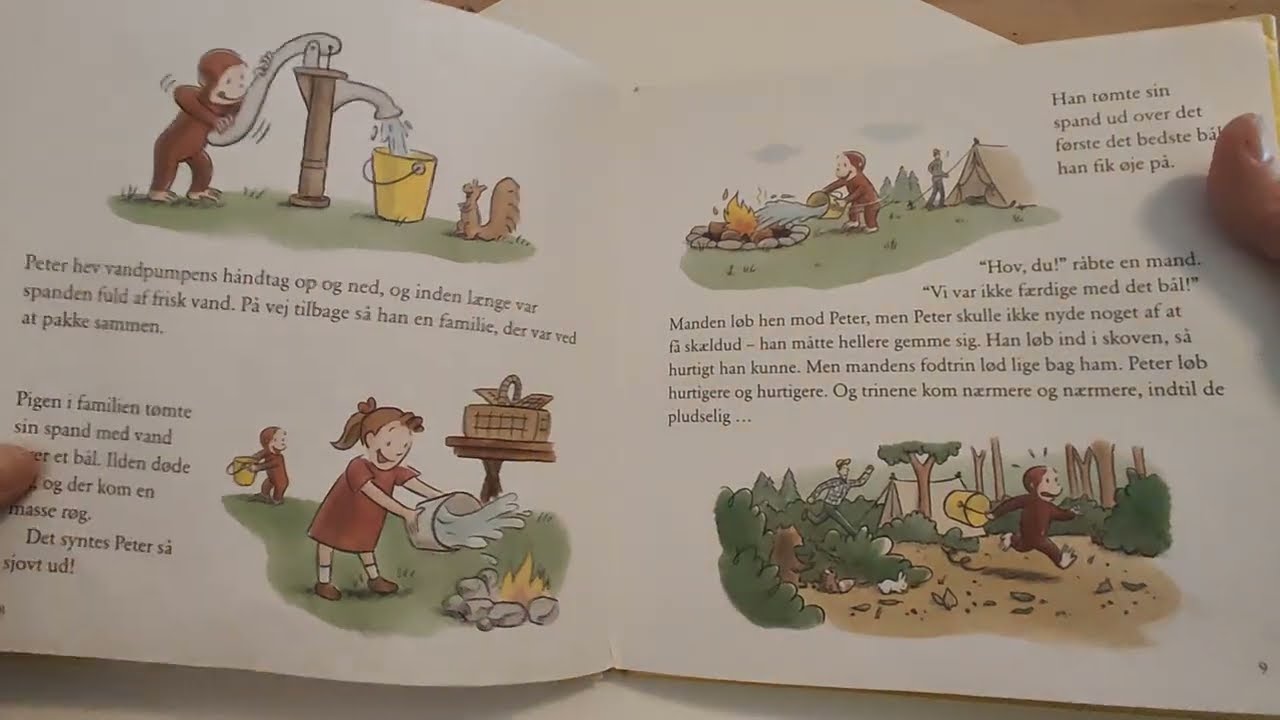 Peter pedal på telttur 